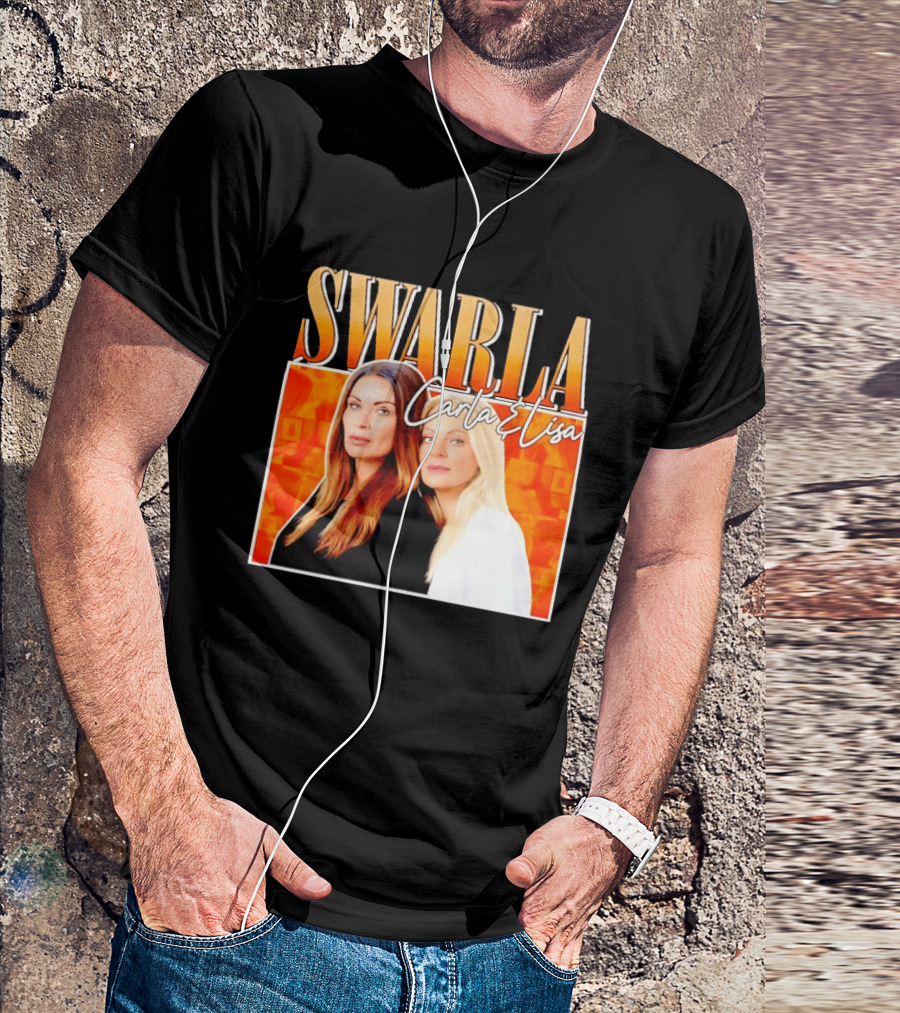 Swarla Carla And Lisa Iconic Orange T-Shirt