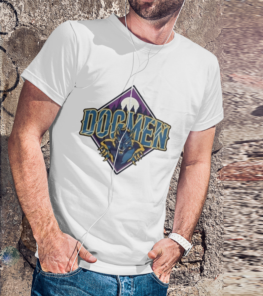 Michigan Dogmen Werewolf Moon Forest Bimm Ridder T-Shirt