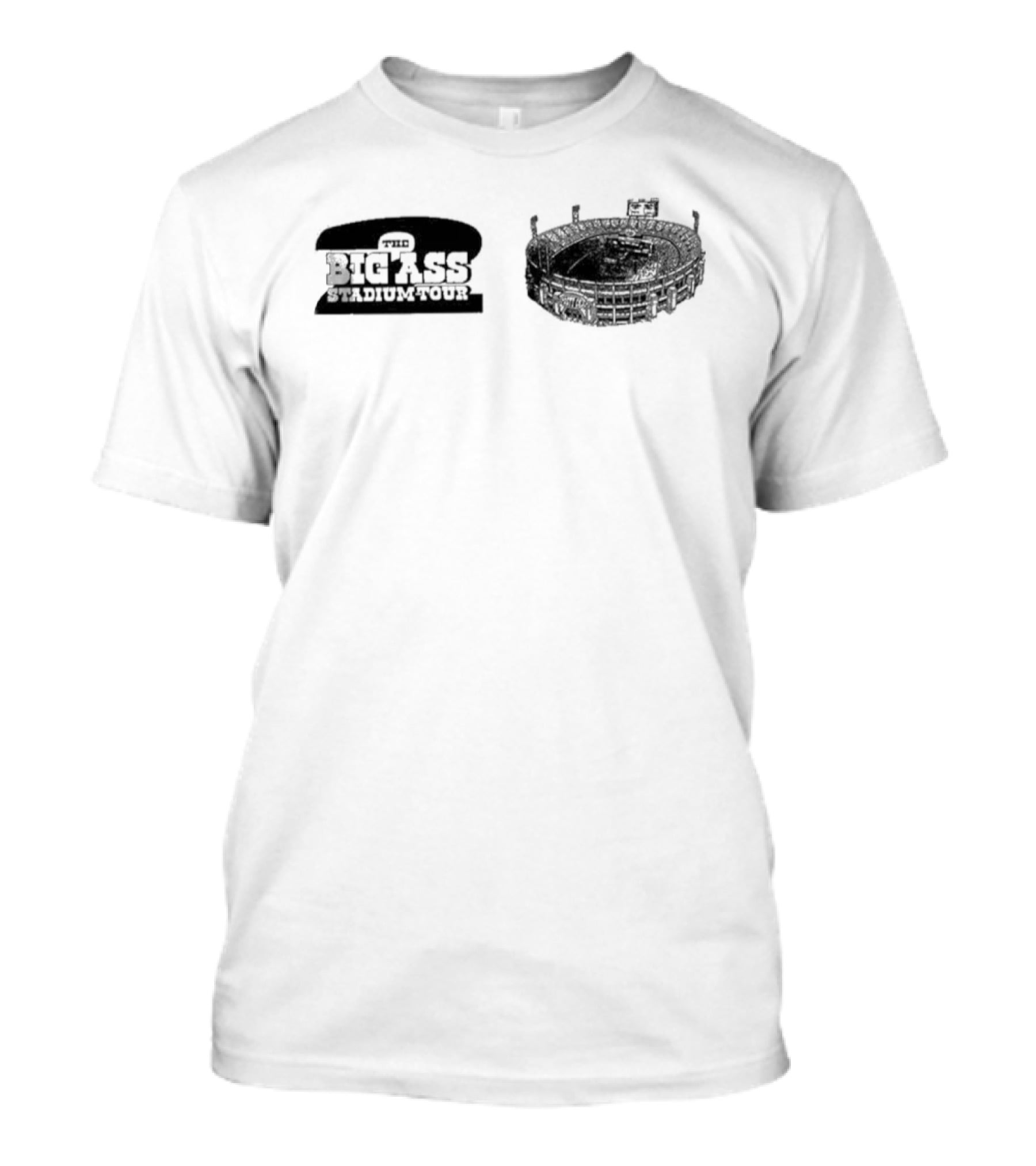 Post Malone Jelly Roll Carter Faith Big Ass Stadium Tour 2026 North America T-Shirt