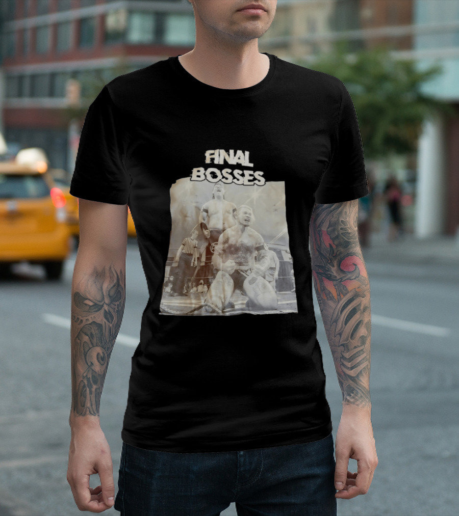 Final Bosses Wrestling Showdown VIF T-Shirt