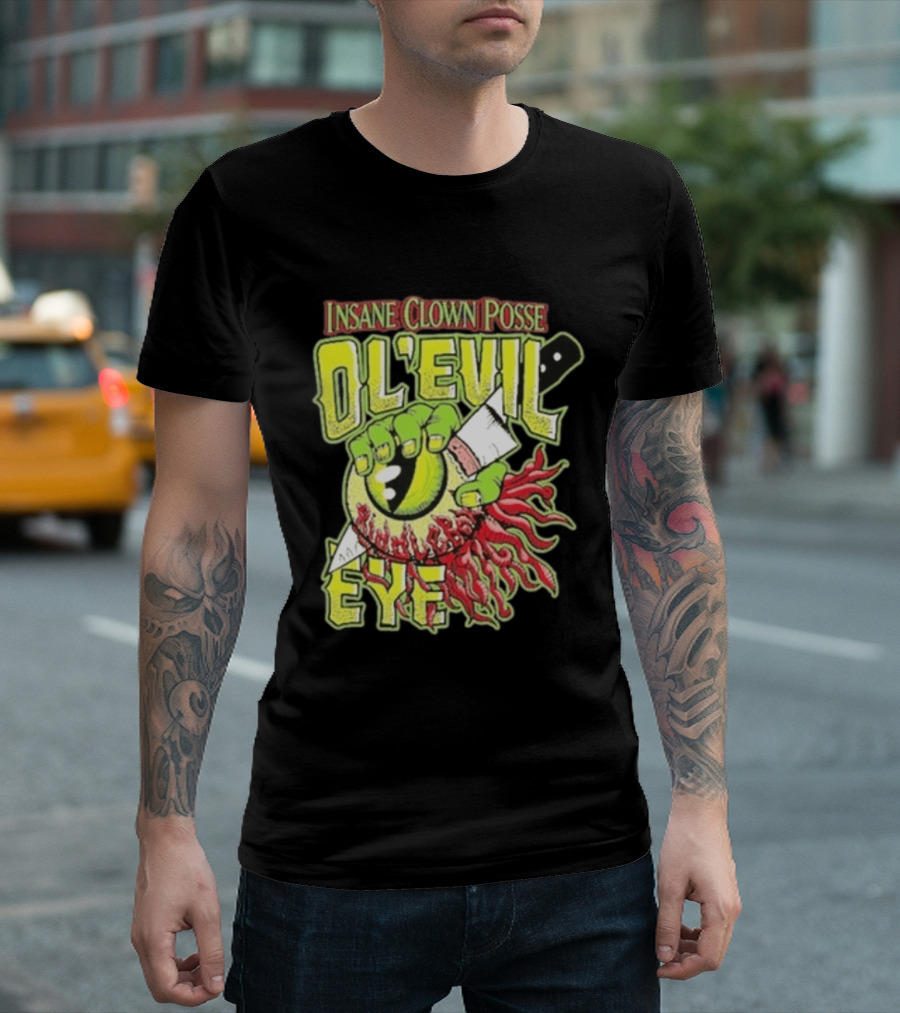 Insane Clown Posse Ol' Evil Eye Knife Hand T-Shirt