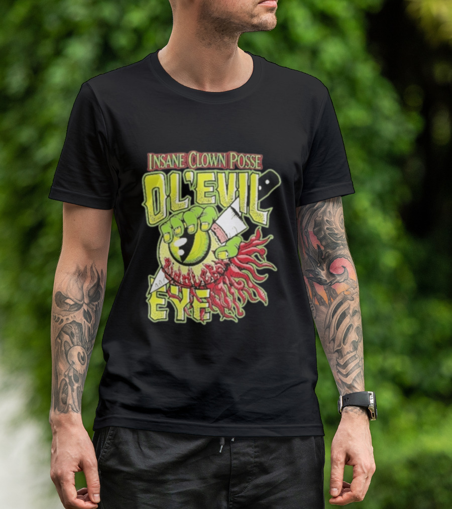 Insane Clown Posse Ol' Evil Eye Knife Hand T-Shirt