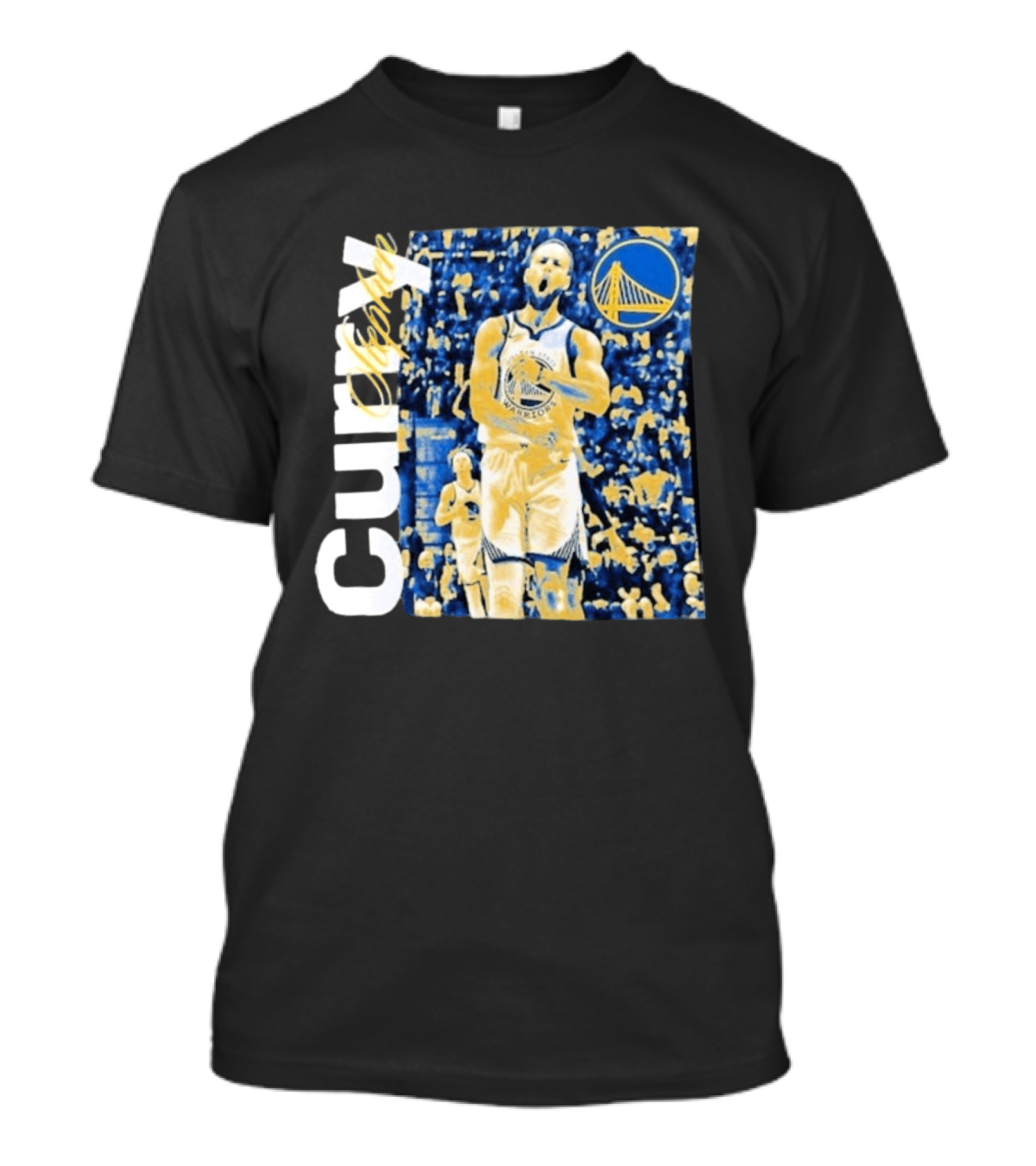 Stephen Curry Golden State Warriors NBA Season Start Action T-Shirt
