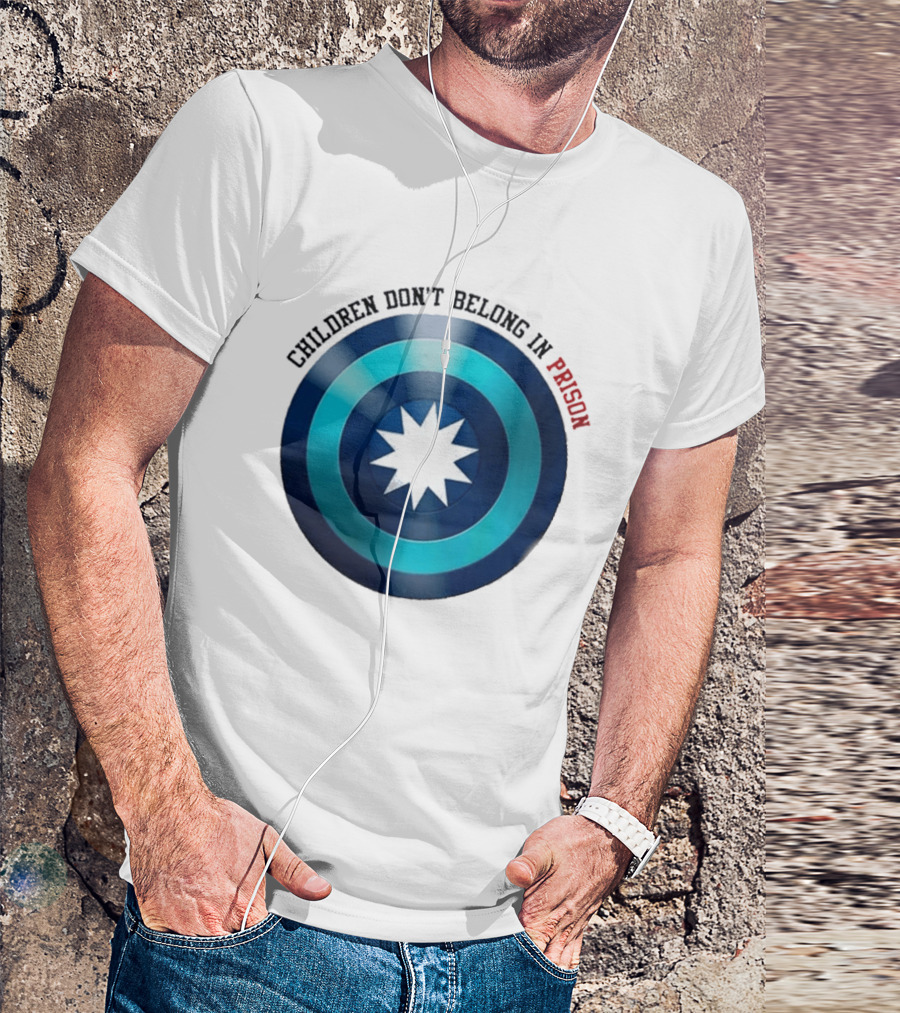 Children Don't Belong In Prison Minnesota Shield Abolish ICE T-Shirt