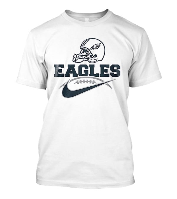 Philadelphia Eagles Football Helmet Nike T-Shirt