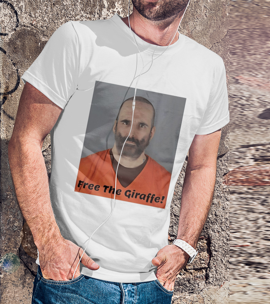 Robby Roadsteamer Shot Free The Giraffe T-Shirt