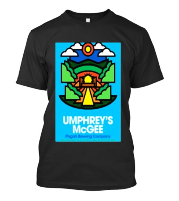 Umphrey's McGee Pisgah Brewing Company Black Mountain NC May 22nd 23rd 2026 T-Shirt