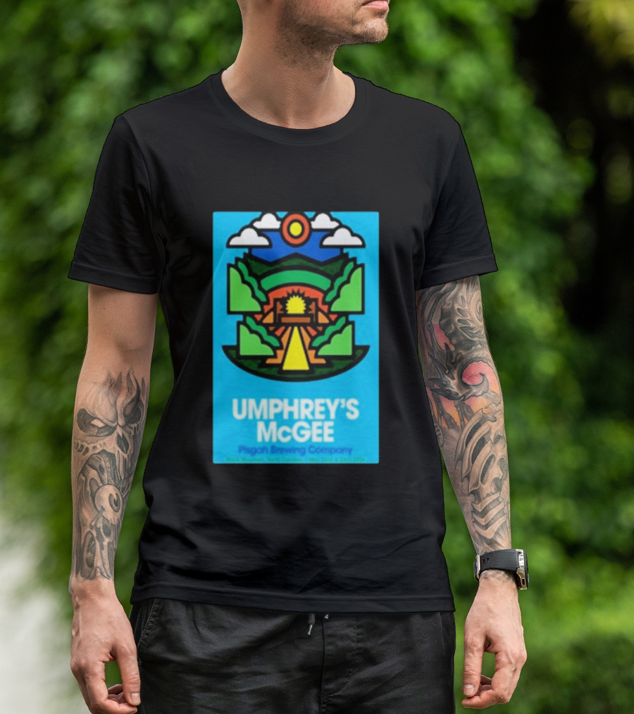 Umphrey's McGee Pisgah Brewing Company Black Mountain NC May 22nd 23rd 2026 T-Shirt