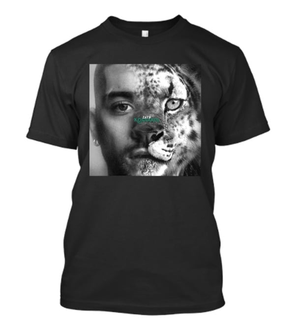 Zayn Malik Konnakol Album Cover Half Face Cheetah Release April 17 2026 T-Shirt