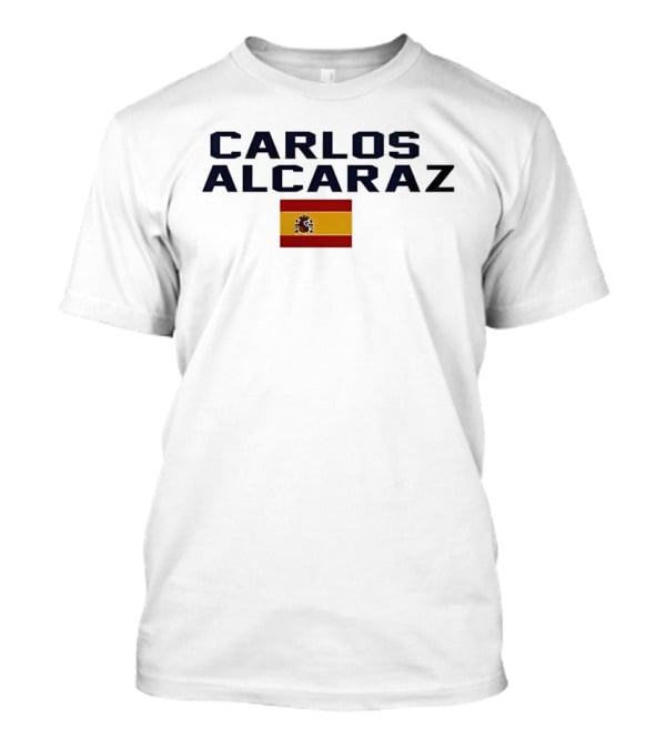Carlos Alcaraz Spanish Flag T-Shirt