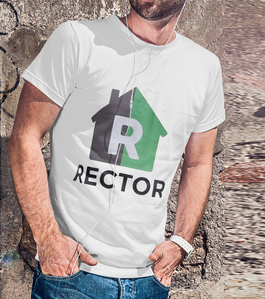 Rector R House Symbol Green And Grey T-Shirt