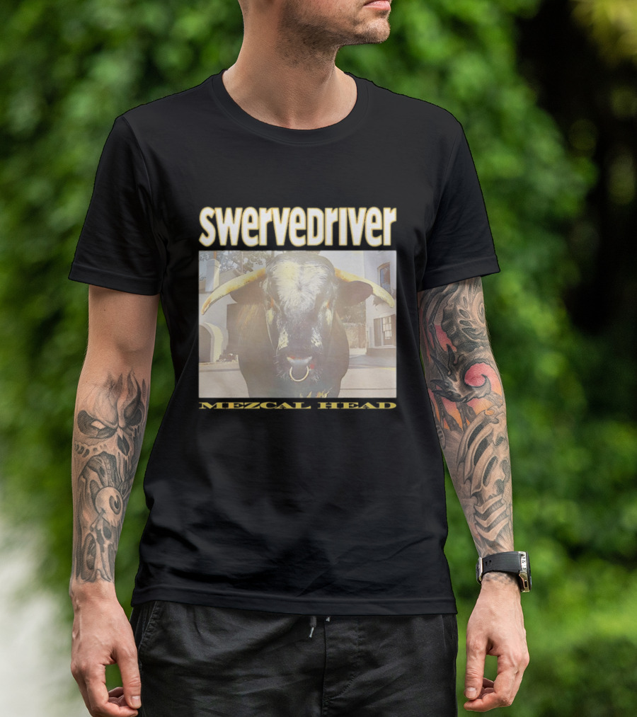 Swervedriver Bison Mezcal Head T-Shirt