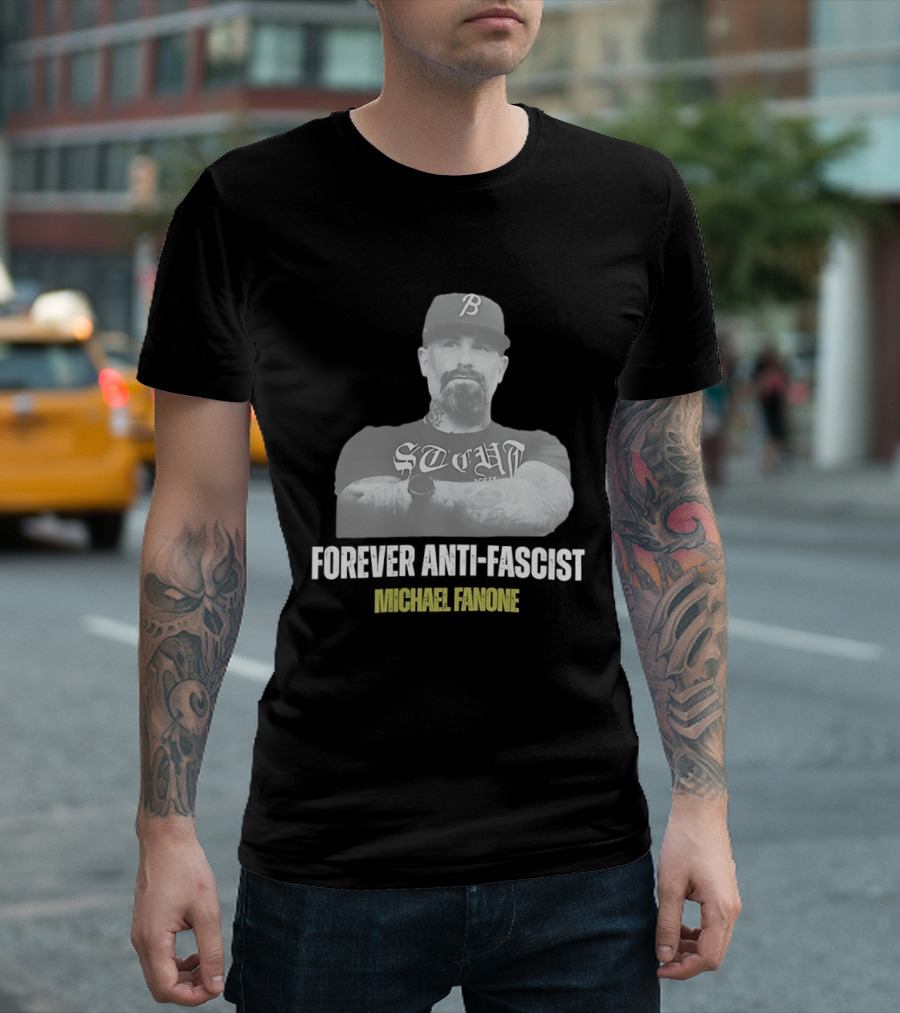Forever Anti Fascist Michael Fanone STCUH B Hat T-Shirt