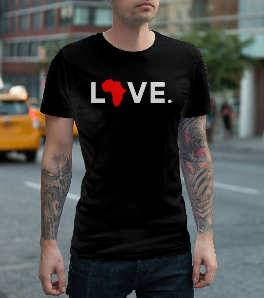 Valentine's Day Africa Love 2026 T-Shirt