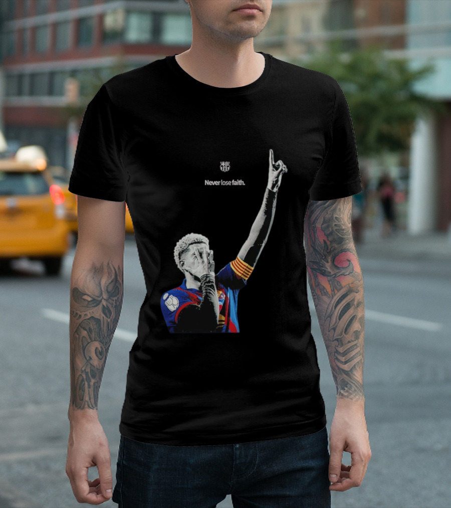 Ronald Araujo FC Barcelona Never Lose Faith T-Shirt