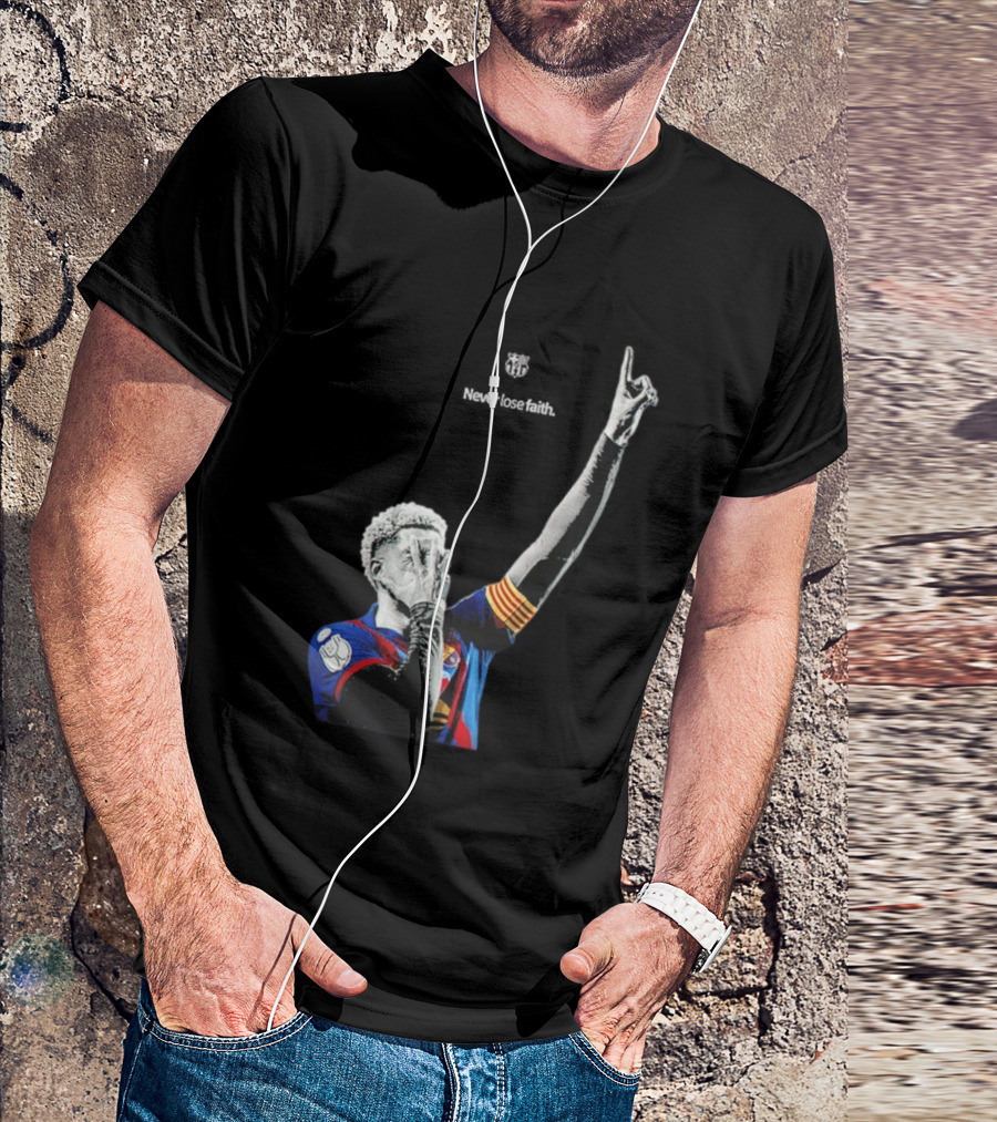 Ronald Araujo FC Barcelona Never Lose Faith T-Shirt