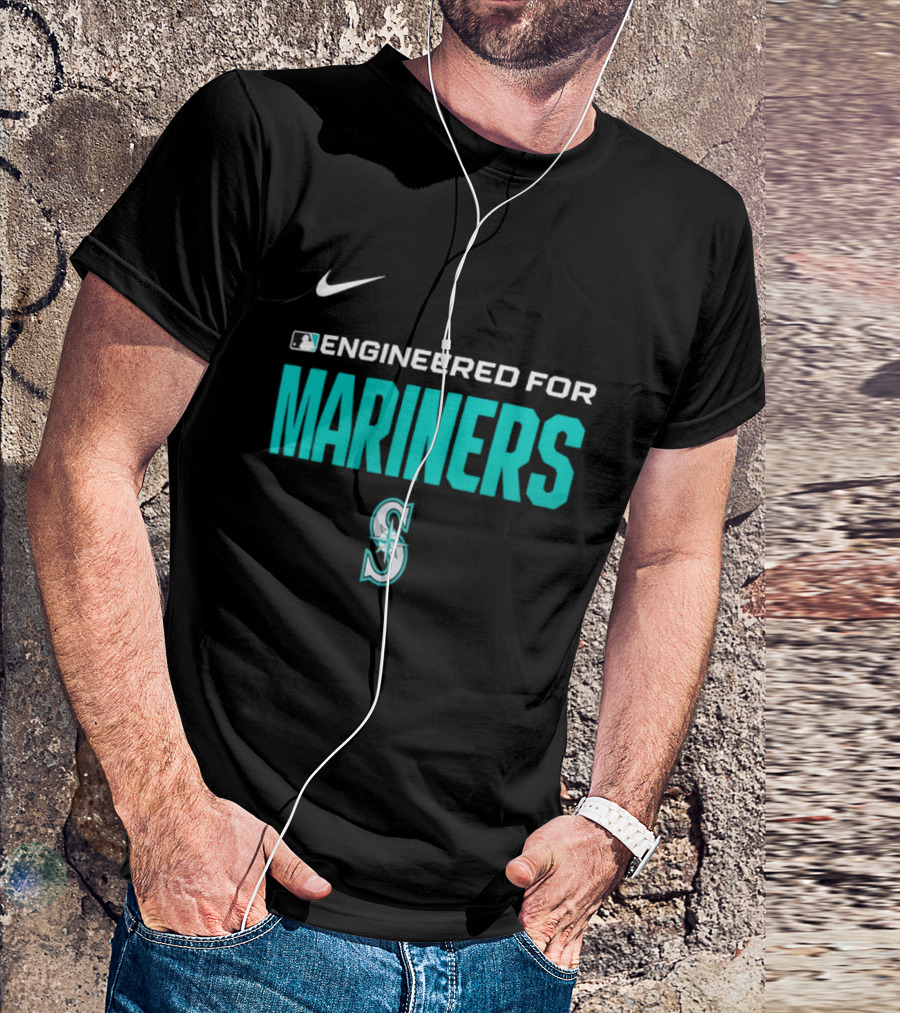 Nike MLB Engineered For Mariners Seattle Mariners S T-Shirt