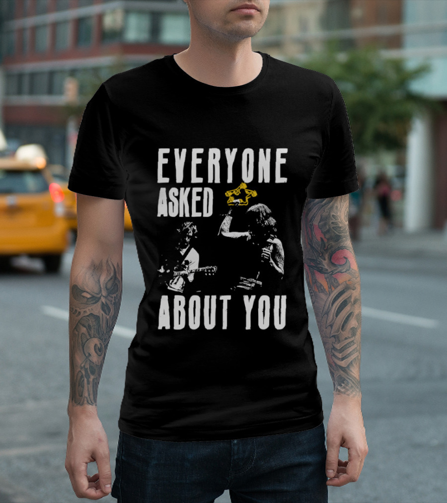 Everyone Asked About You Tambourine Iconic Performance T-Shirt