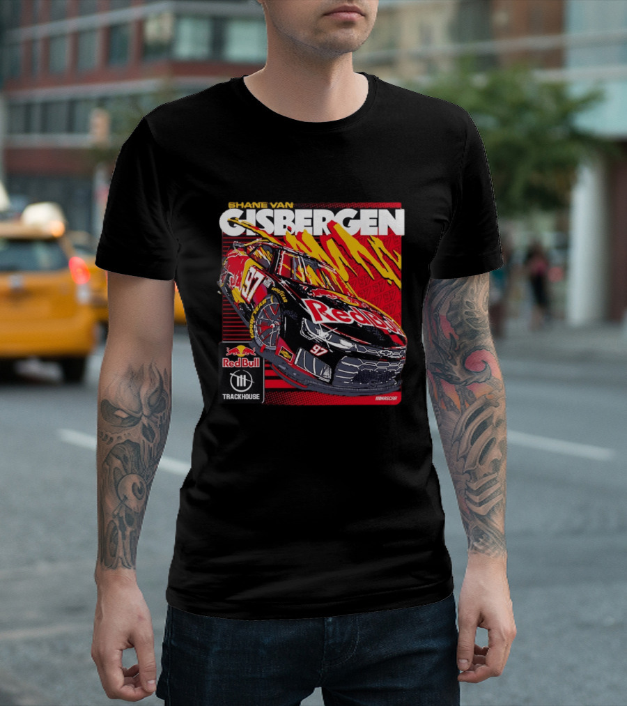 Shane Van Gisbergen No 97 Red Bull Chevrolet Camaro ZL1 Trackhouse NASCAR T-Shirt