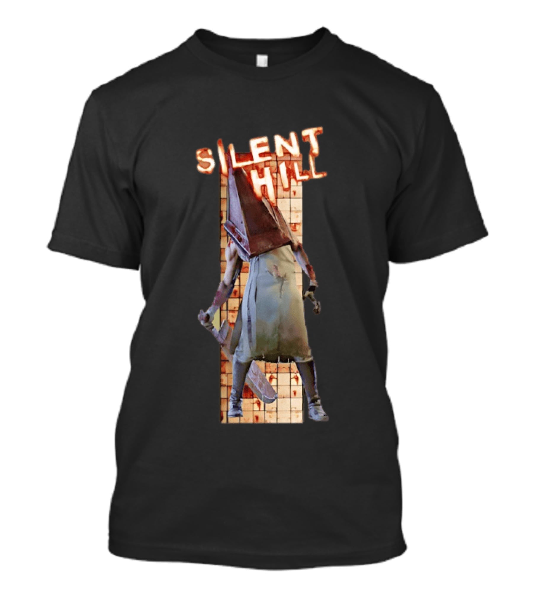 Silent Hill Pyramid Head Iconic Horror T-Shirt