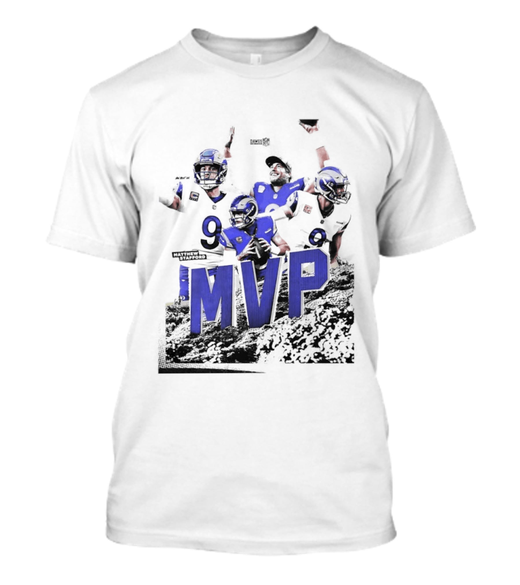 Los Angeles Rams Matthew Stafford Football MVP T-Shirt