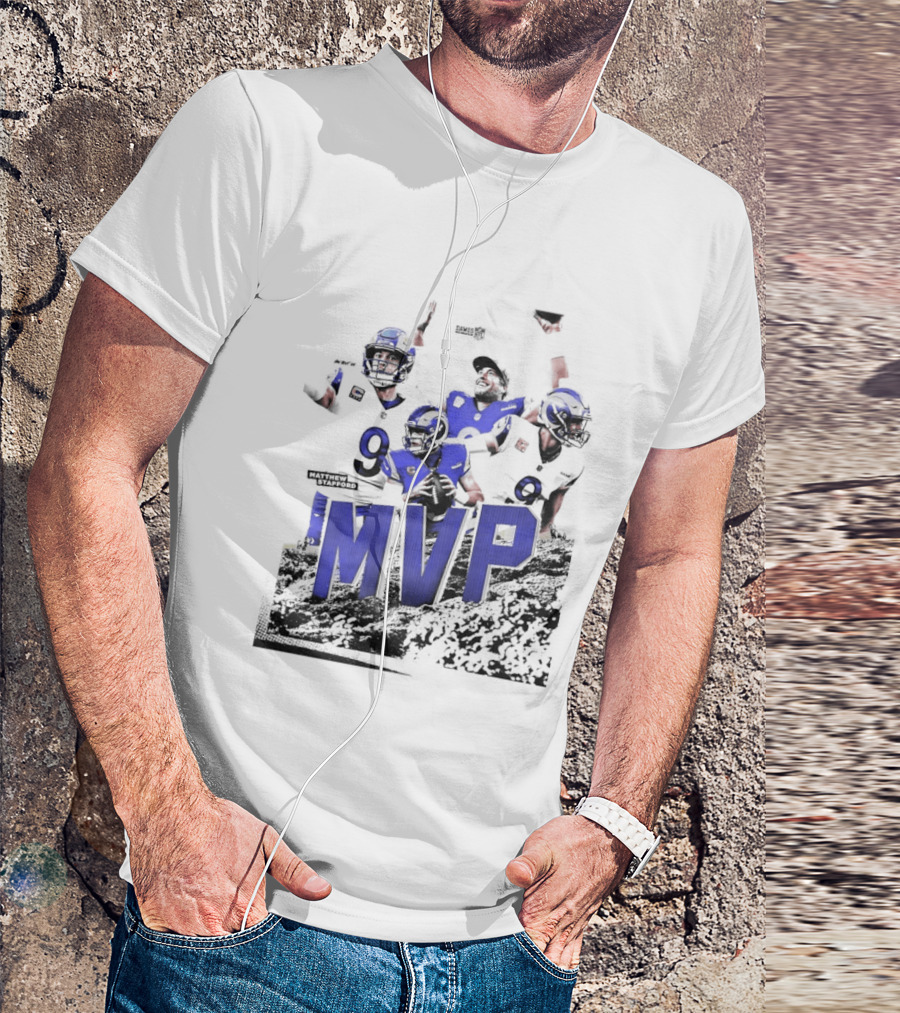 Los Angeles Rams Matthew Stafford Football MVP T-Shirt