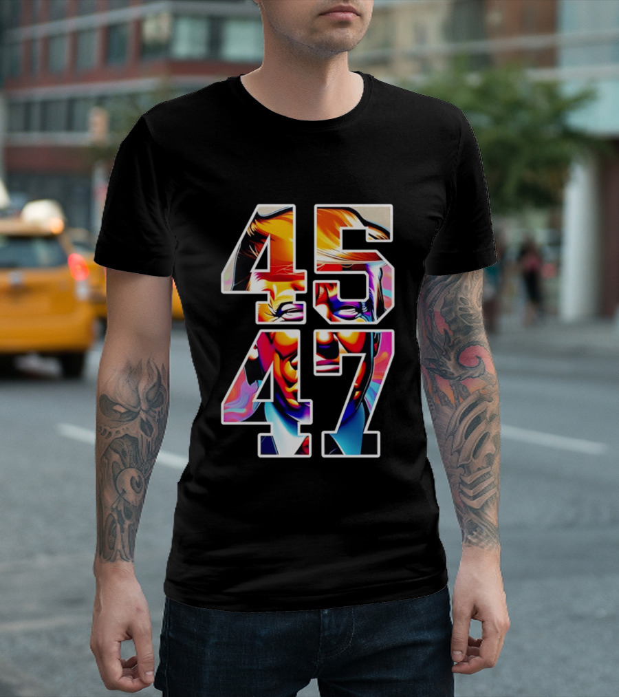 45 47 Trump Presidents And America T-Shirt