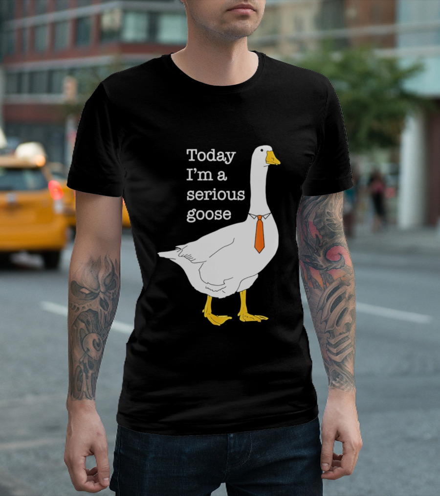 Today I'm A Serious Goose T-Shirt