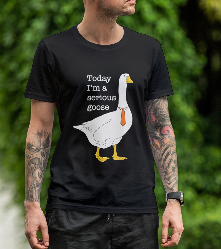 Today I'm A Serious Goose T-Shirt
