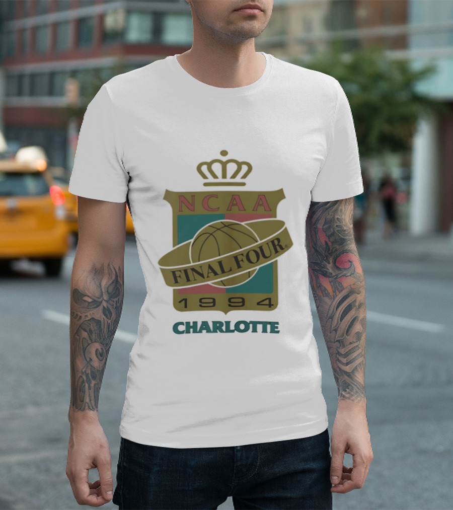 NCAA Final Four 1994 Charlotte Basketball Event T-Shirt