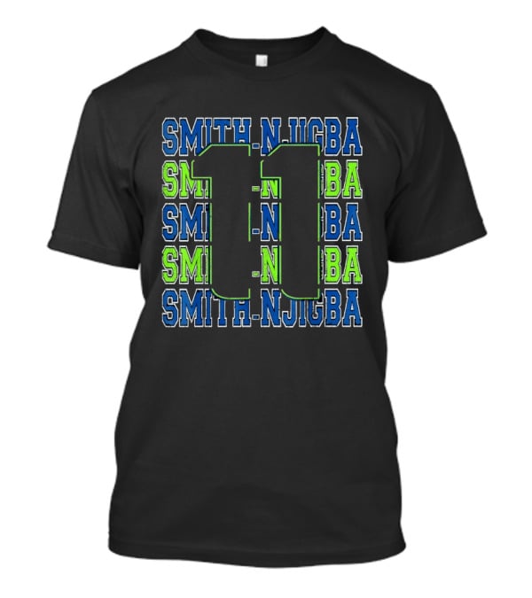 Jaxon Smith Njigba 11 Smith Njigba Seattle Seahawks T-Shirt