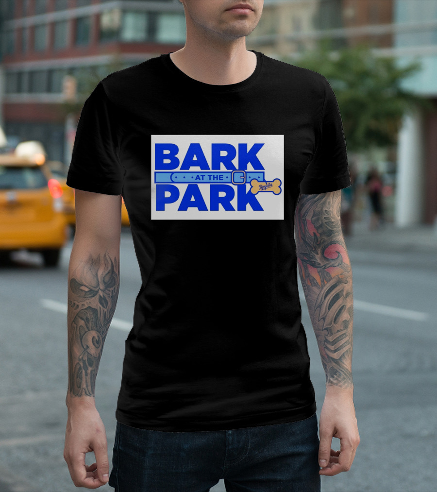 Kansas City Royals Bark At The Park Royals Bone T-Shirt