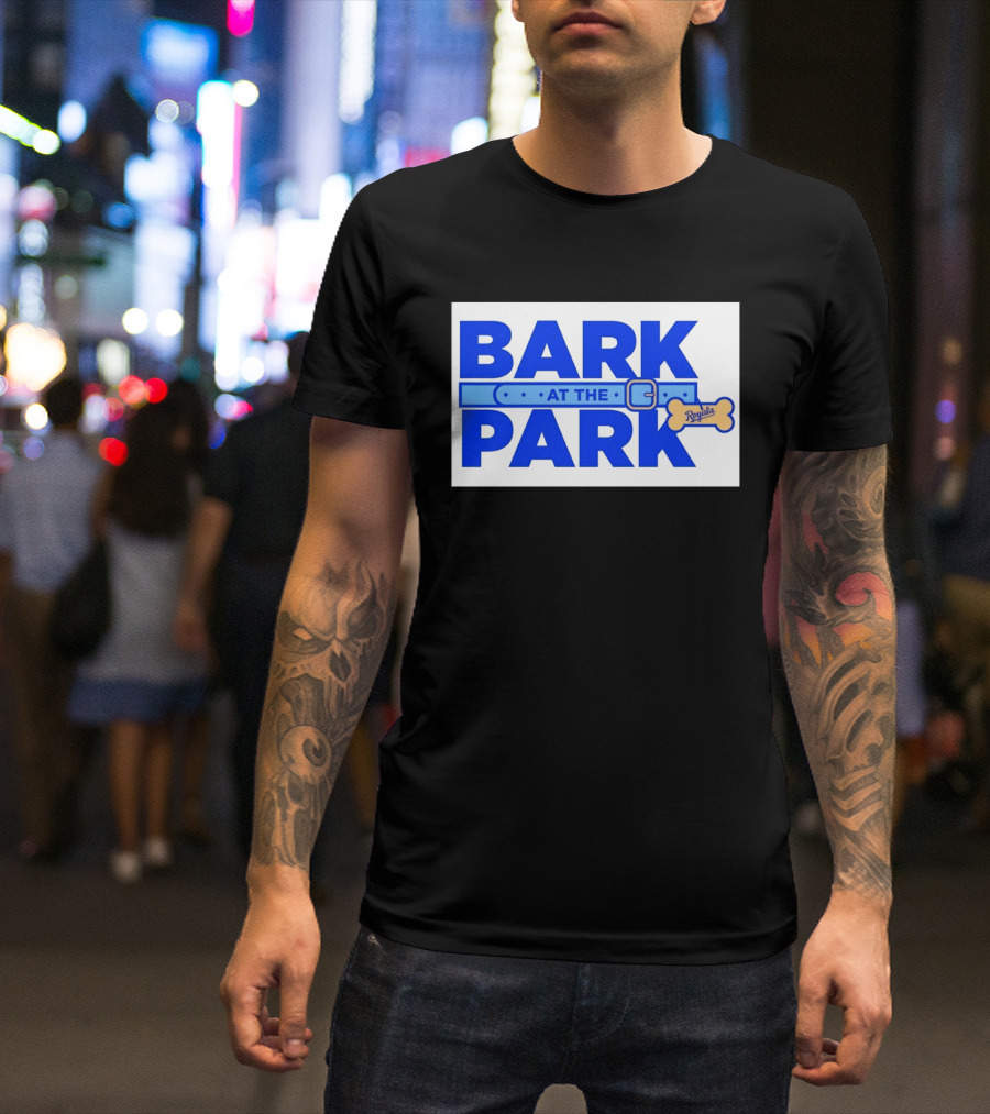 Kansas City Royals Bark At The Park Royals Bone T-Shirt