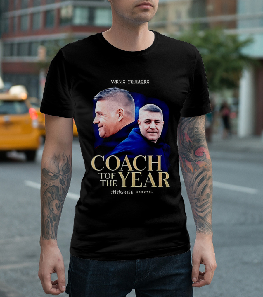 New England Patriots Mike Vrabel Coach Of The Year T-Shirt