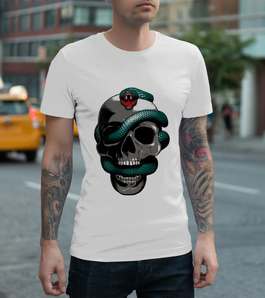 Brad Arnold Snake Skull T-Shirt