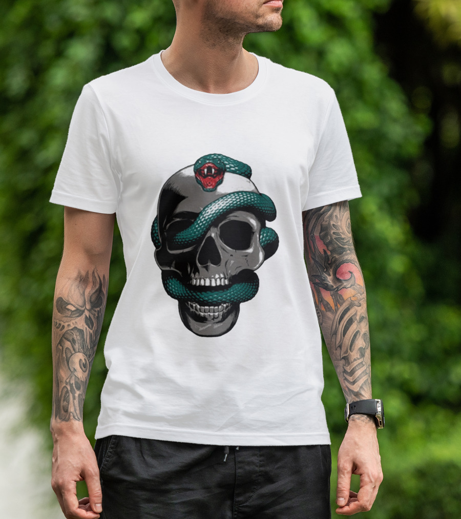 Brad Arnold Snake Skull T-Shirt