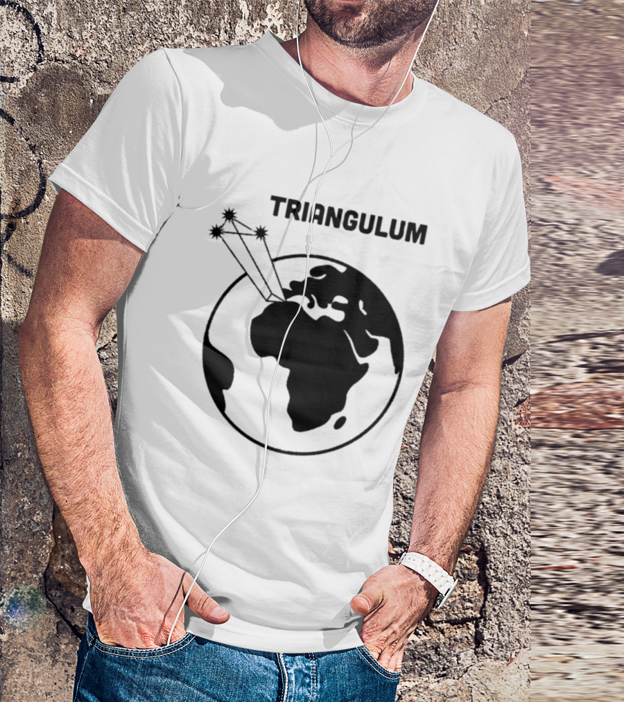 Triangulum Earth Star Constellation T-Shirt