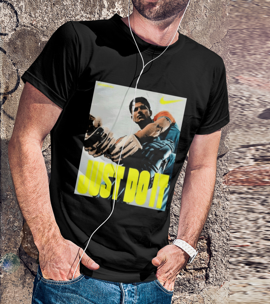 Nike Shubman Gill Just Do It Collaboration Athletic Wear T-Shirt