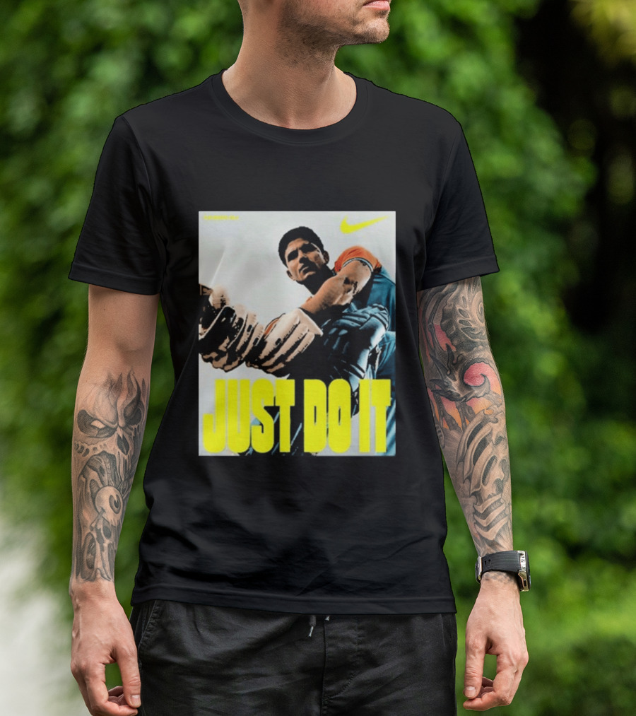 Nike Shubman Gill Just Do It Collaboration Athletic Wear T-Shirt