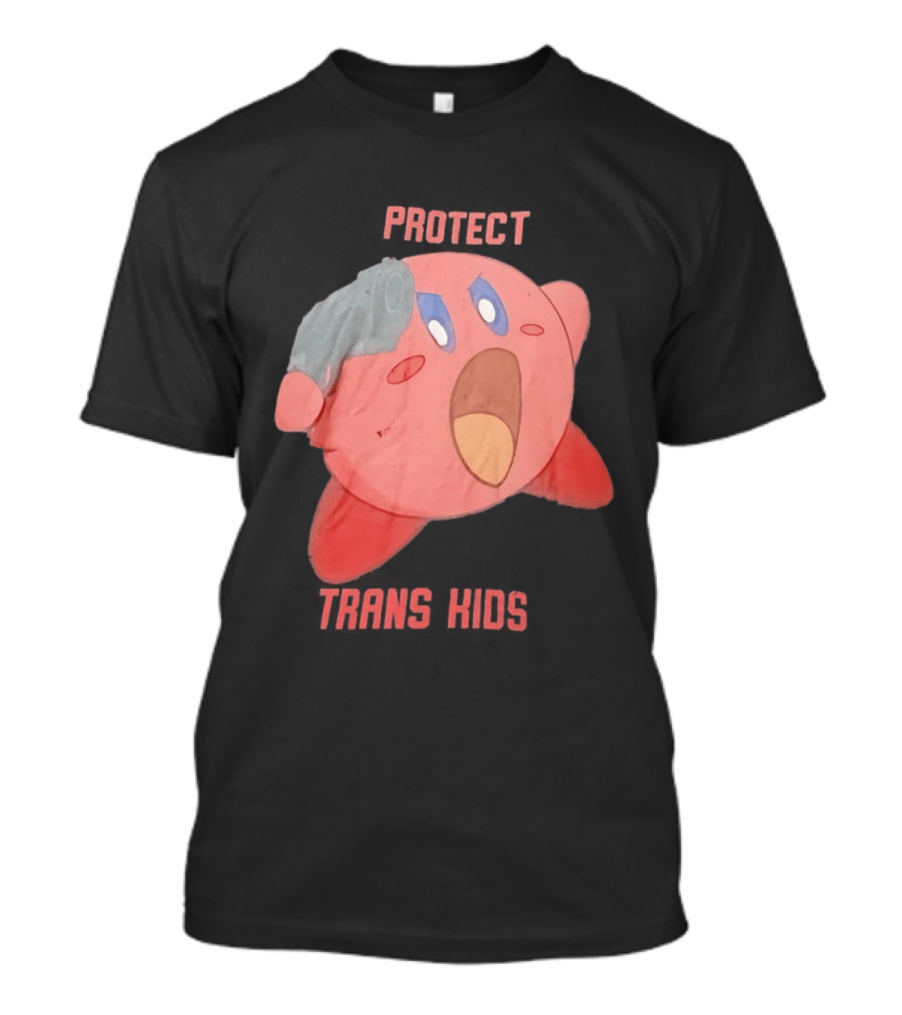 Kirby Protect Trans Kids T-Shirt