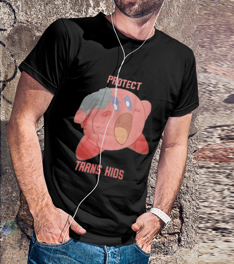 Kirby Protect Trans Kids T-Shirt