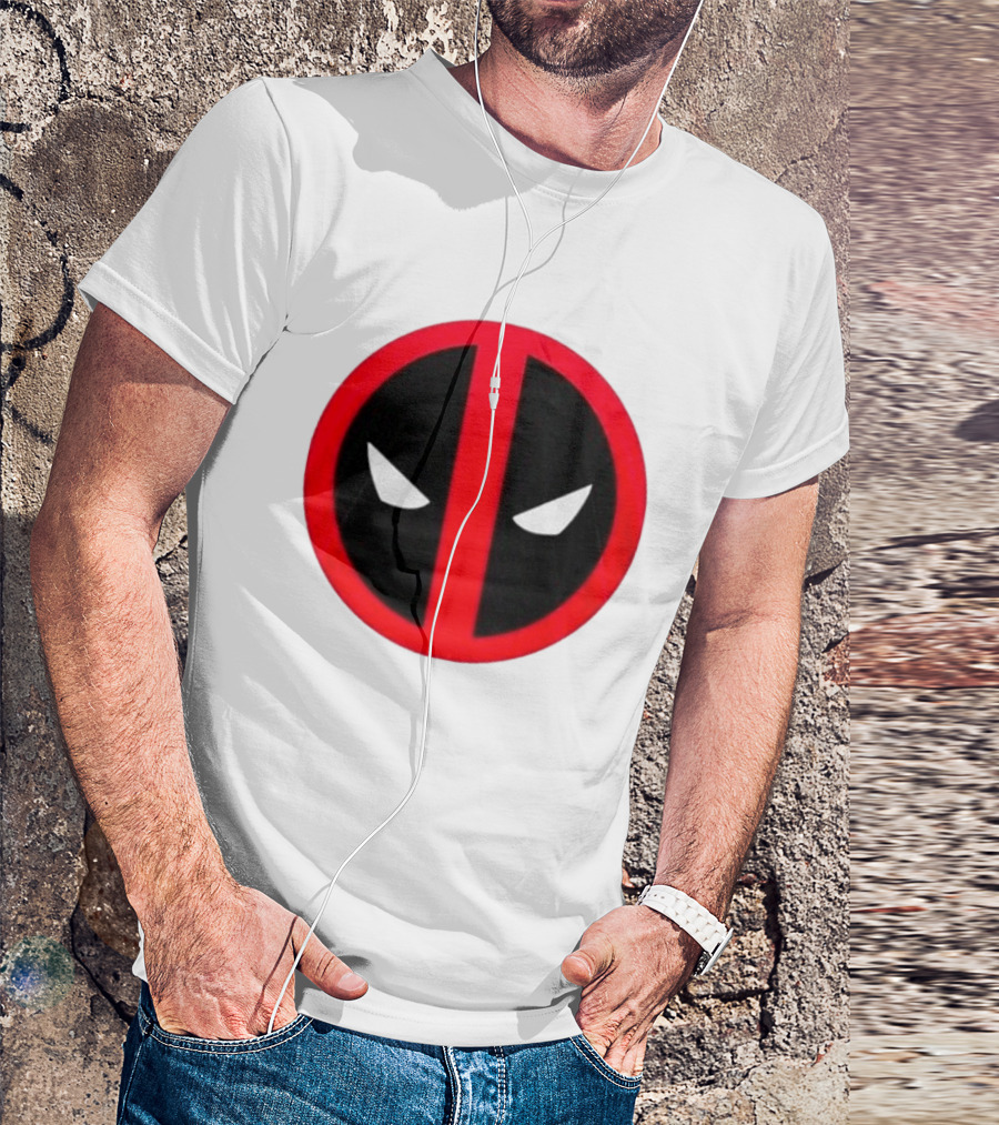Deadpool 10th Anniversary 2016 2026 Maximum Effort Iconic Red Black White T-Shirt