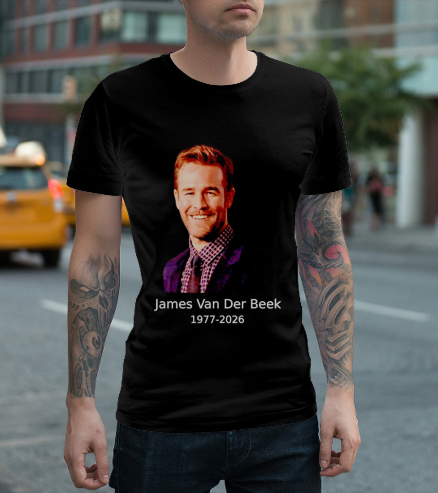 RIP James Van Der Beek James Vanderbeek T-Shirt