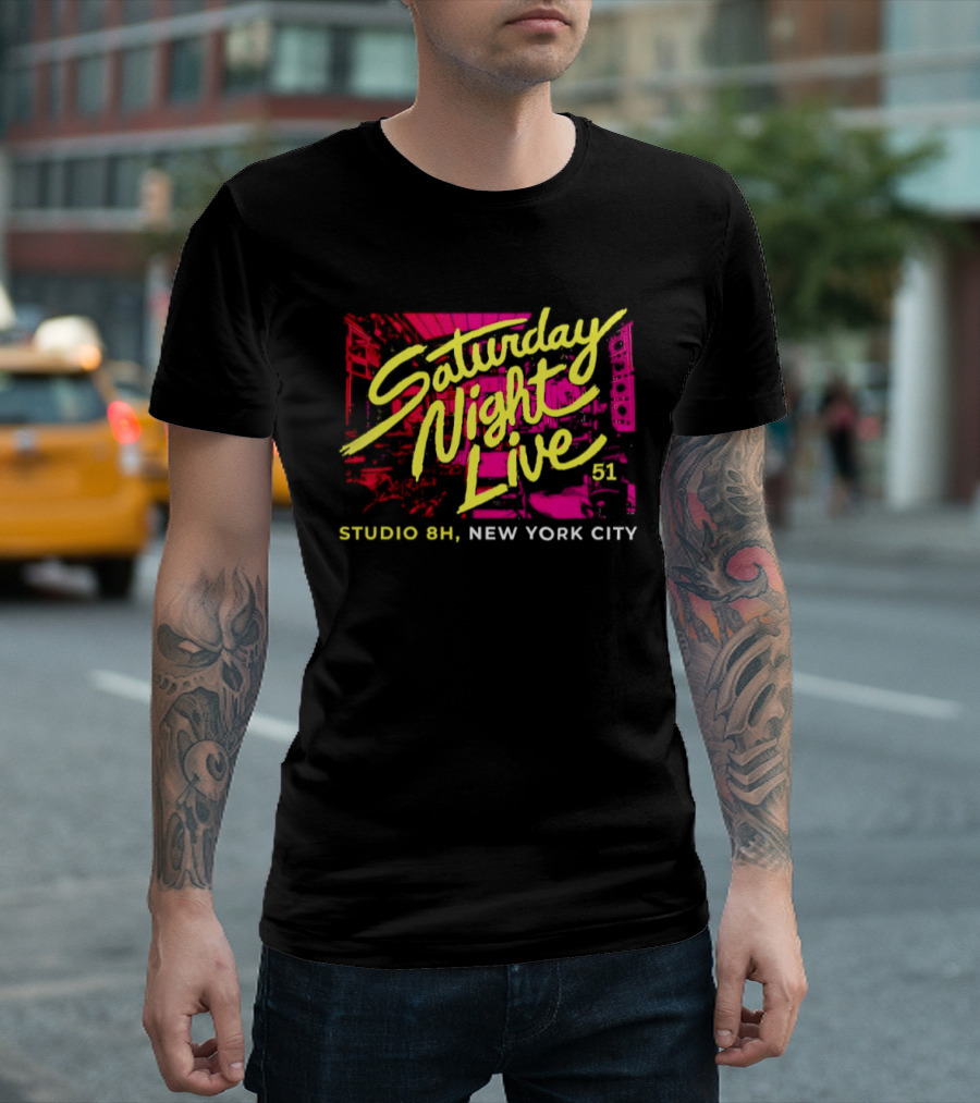 Saturday Night Live 51 Studio 8H New York City T-Shirt