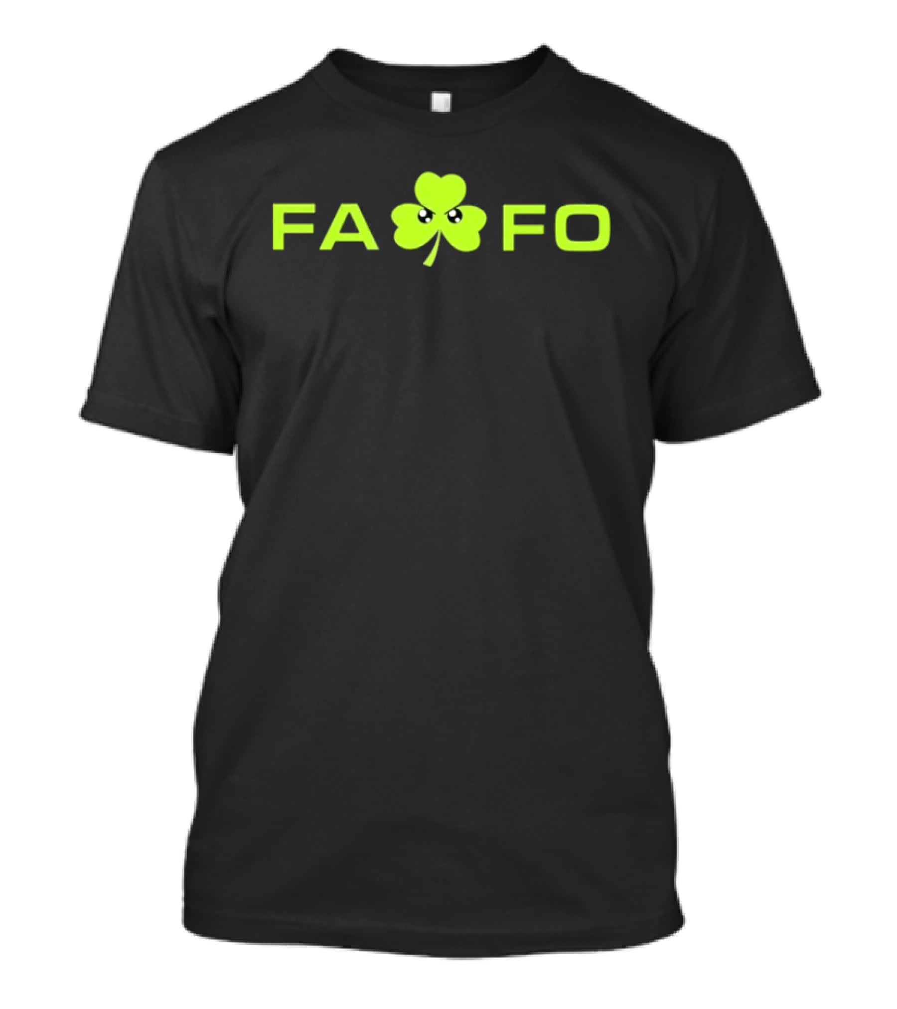 FAFO St Paddy Clover Funny Irish Shamrock T-Shirt
