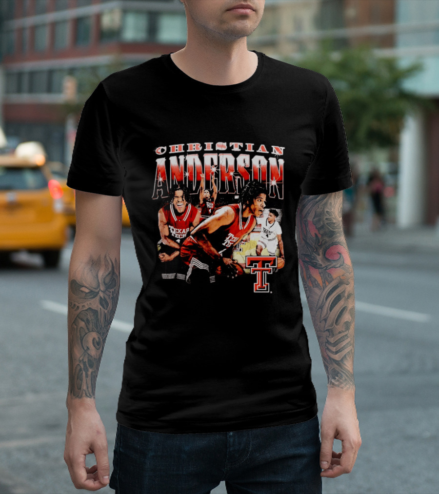 Christian Anderson Texas Tech Basketball 90s T-Shirt