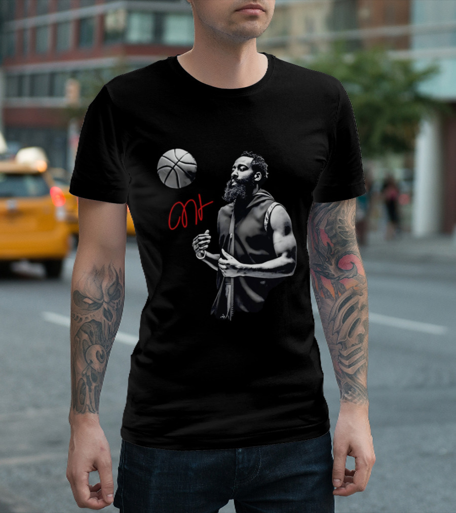 James Harden Basketball Cleveland Cavaliers T-Shirt