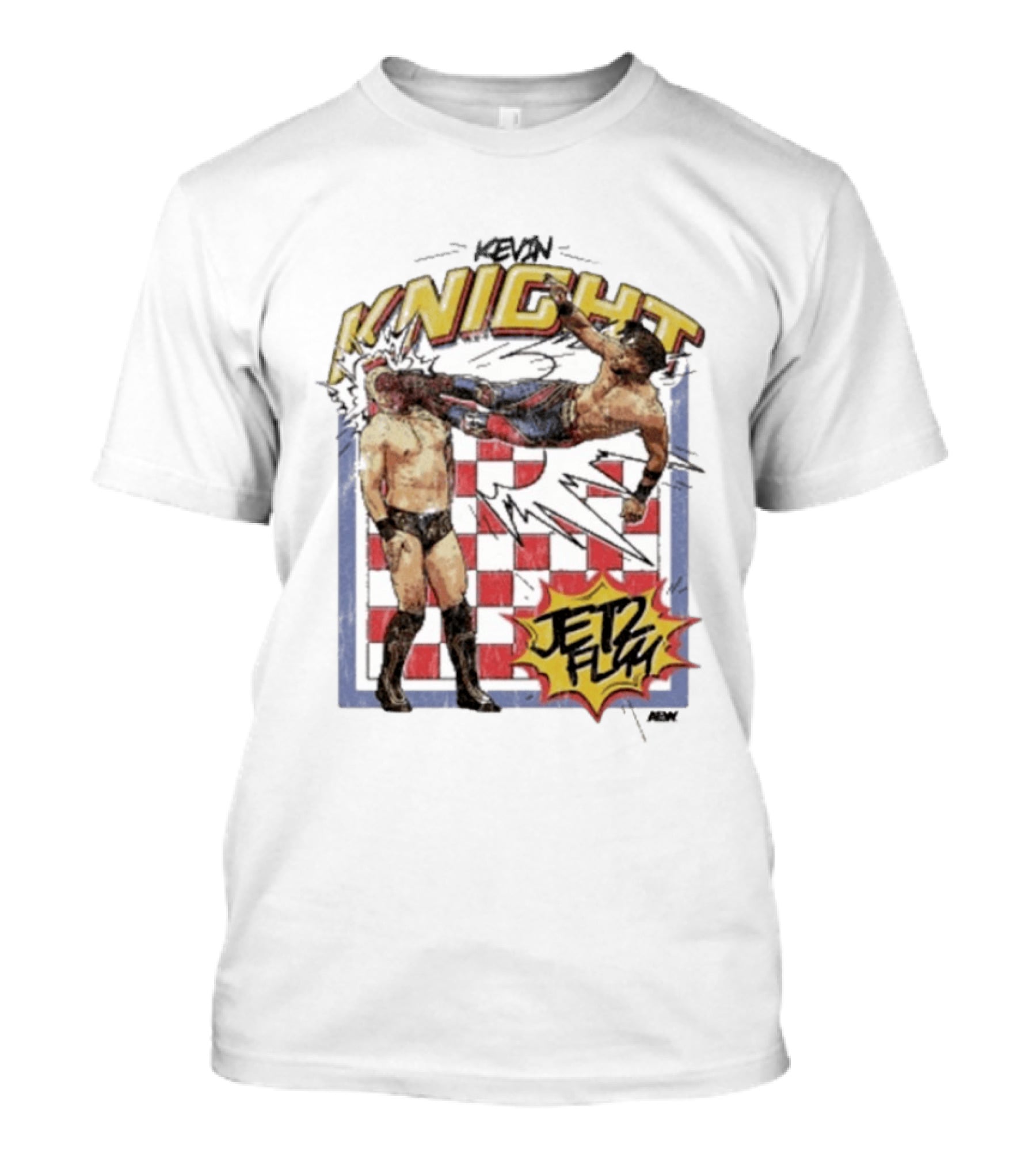 Kevin Knight Jet2fly Wrestling Kick Action T-Shirt