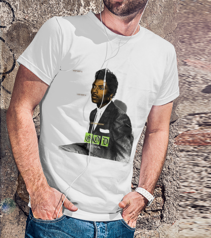 Little Richard Wop Bop A Loo Bop A Lop Bam Boom God Is Real T-Shirt