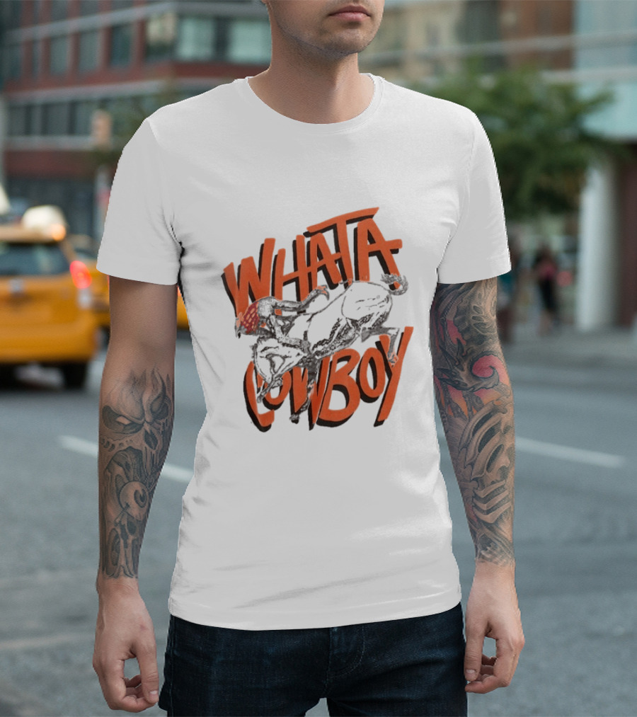 Wrangler X Whataburger What A Cowboy Vintage Rodeo T-Shirt